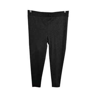 Kenneth Cole Reaction Womens Charcoal Gray Slim Fit Stretch Pants SZ Large